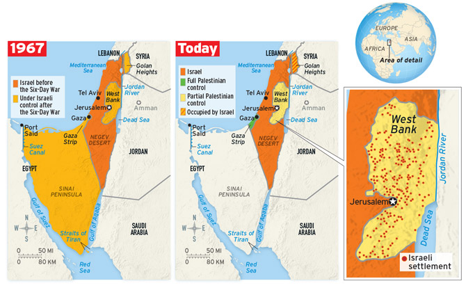 The Six Day War Then Now