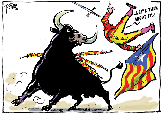 Showdown in Spain