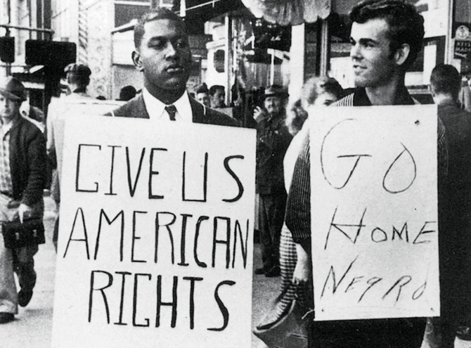civil rights sit ins violence