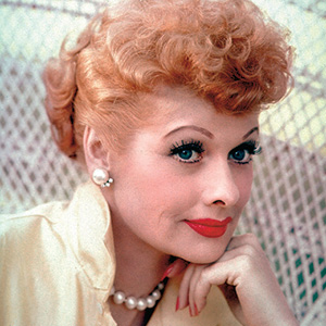 Headshot of Lucille Ball