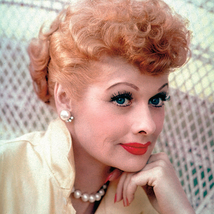Headshot of Lucille Ball