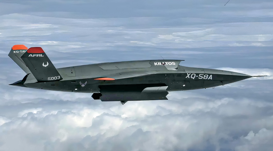 Image of a military jet flying in the air